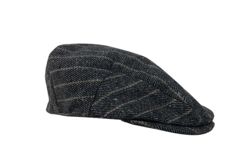 EXCAP21003 Khakifarbene Schiebermütze aus Wolle und Polyester
   