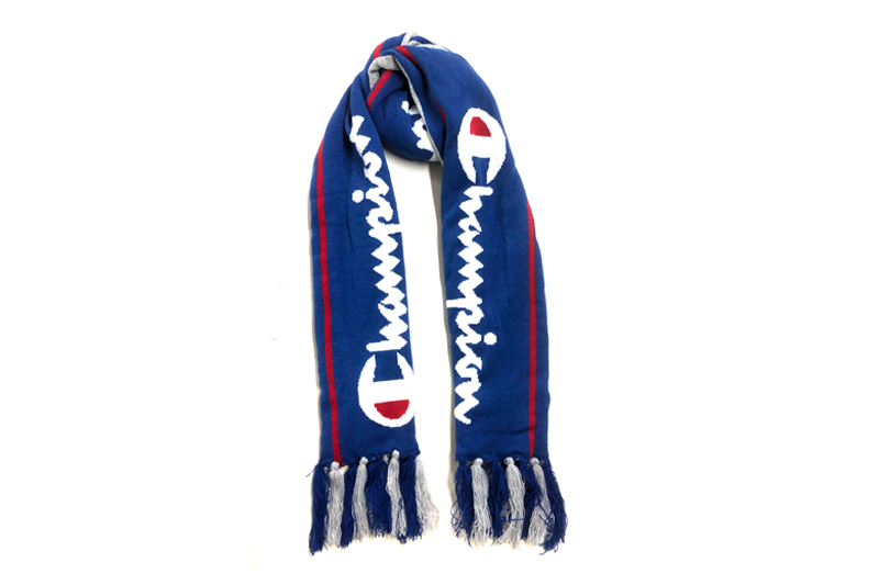 EXSP23007 Blauer Acryl-Komfort-Jacquard-Sportschal
   