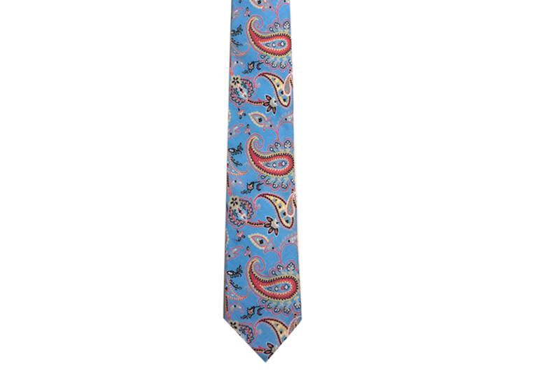 EXTIE21014 Paisley Leinen Mode Krawatten
   